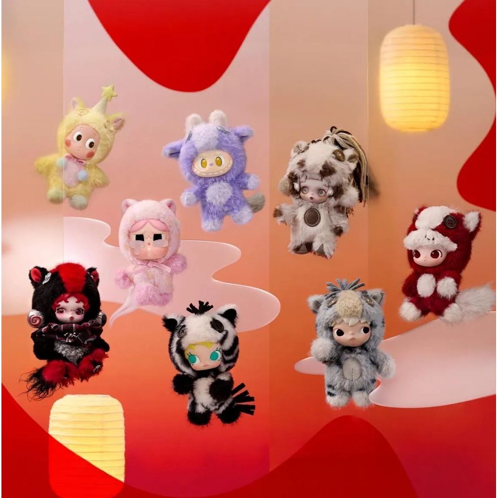 [100% Authentic] New Year Have A Good Run Series New Year Plush Pendant