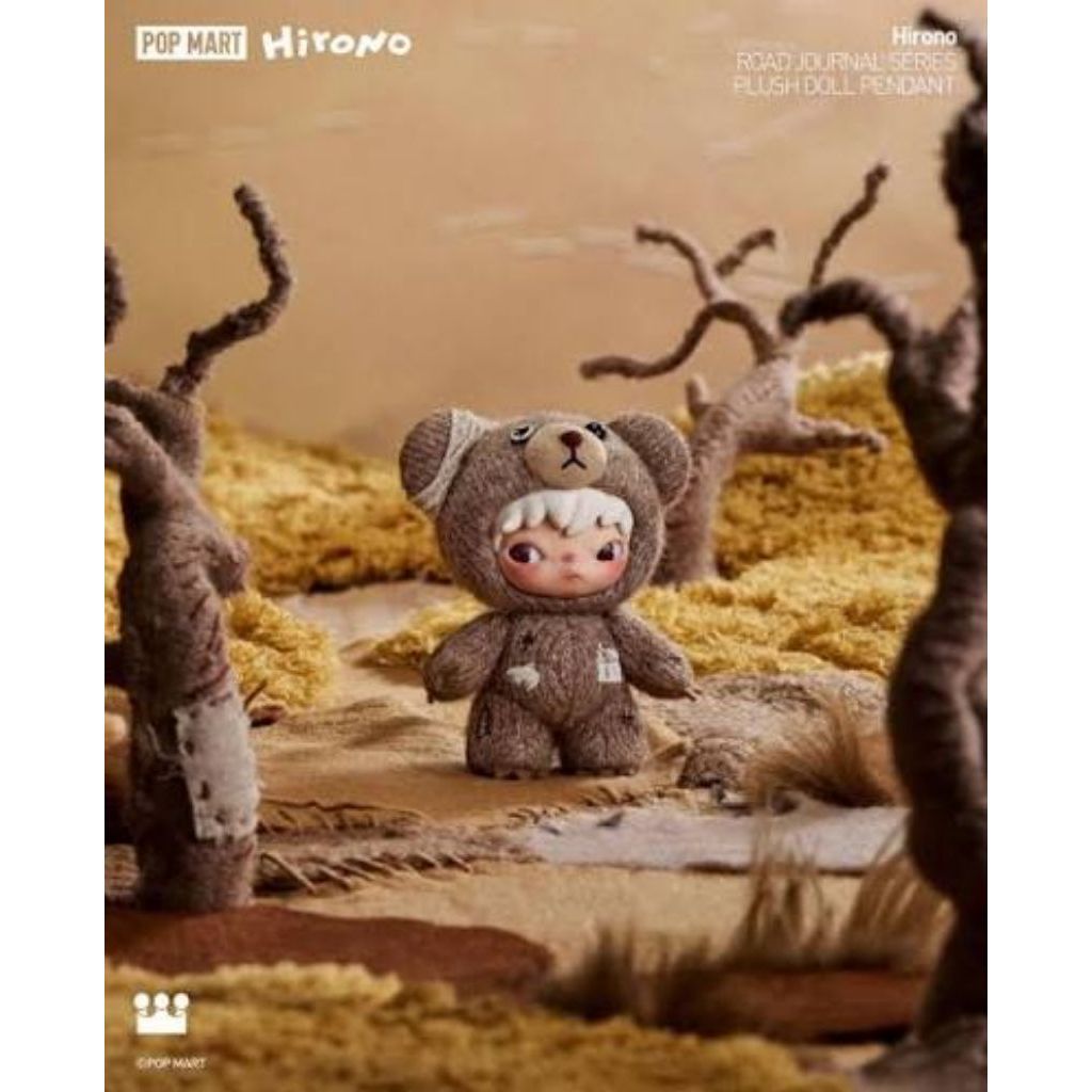 [100% Authentic] Hirono Road Journal Series Plush Pendant