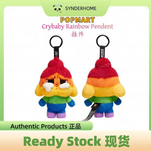 [100% Authentic] Crybaby Cheer Up Rainbow Plush Pendent