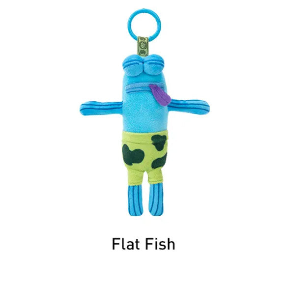 [100% Authentic] Bikini Bottom Buddies - Whimsical Plush Pendant