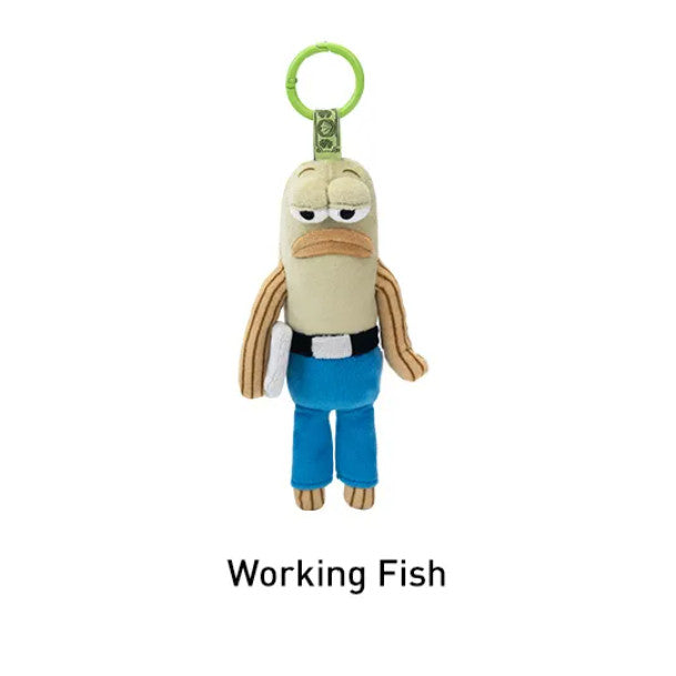 [100% Authentic] Bikini Bottom Buddies - Whimsical Plush Pendant
