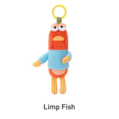 [100% Authentic] Bikini Bottom Buddies - Whimsical Plush Pendant