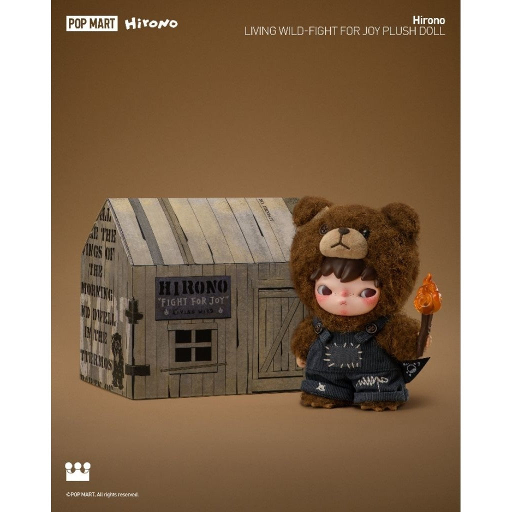 [100% Authentic] Hirono Living Wild - Fight for Joy Plush Doll