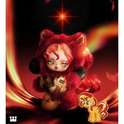 [100% Authentic] SKULLPANDA x My Little Pony Series Plush Pendant
