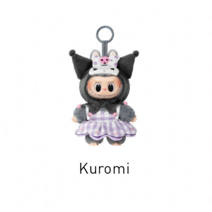[100% Authentic] Labubu x Sanrio Family Characters Plush Pendant