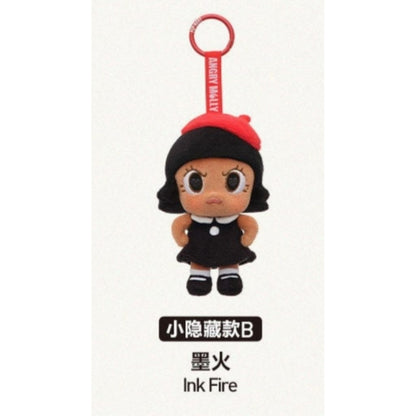 [100% Authentic] Angry Molly Angry Energy Series Plush Pendant