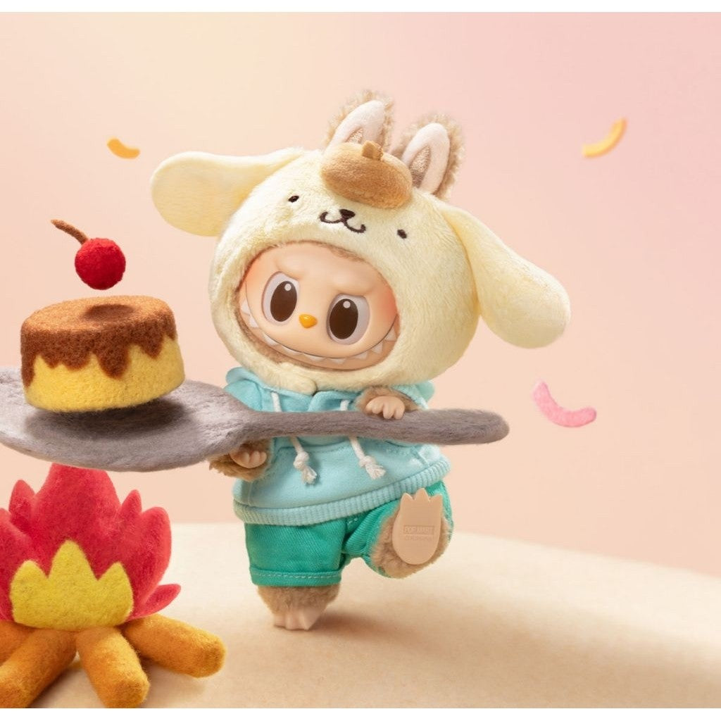 [100% Authentic] Labubu x Sanrio Family Characters Plush Pendant