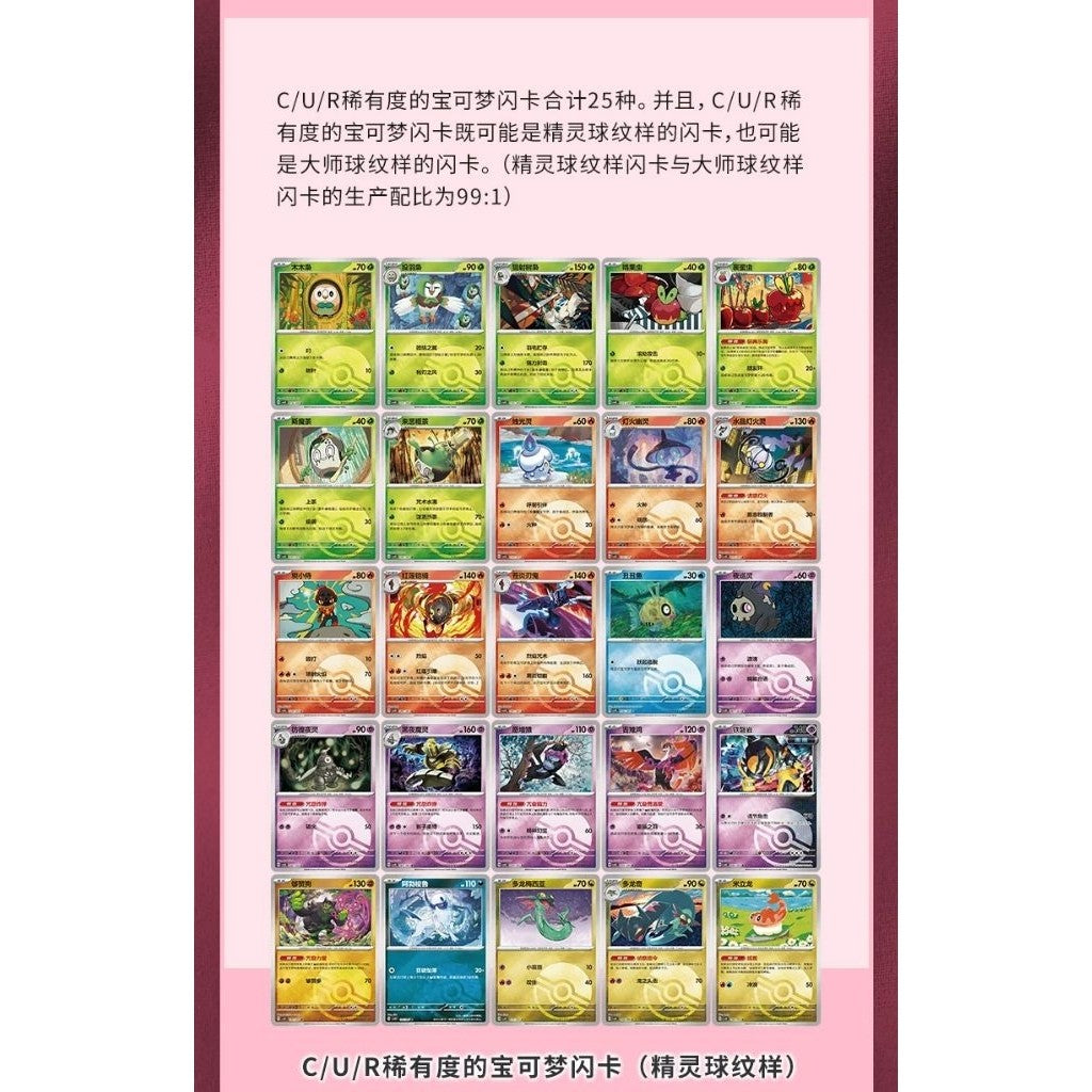 Pokemon TCG - (CN) Scarlet & Violet Booster Pack & Expansion Coin Set (Brilliant Phantasm) Chinese Version
