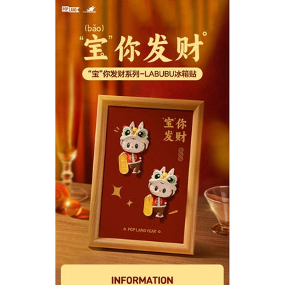 [100% Authentic] POP LAND Fridge Magnet Labubu and Mokoko Design Special Edition