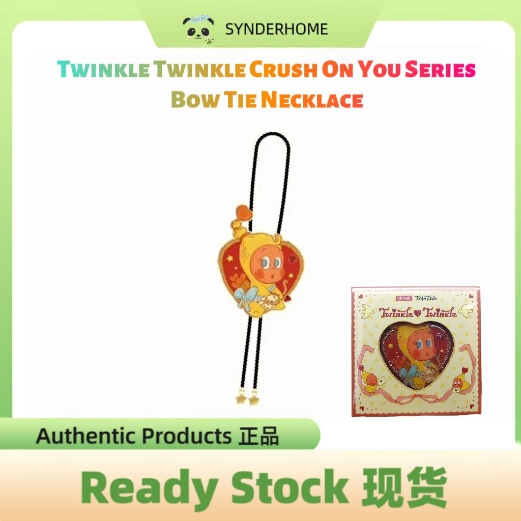 [100% Authentic] Twinkle Twinkle Crush On You Series Bow Tie Necklace