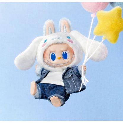 [100% Authentic] Labubu x Sanrio Family Characters Plush Pendant