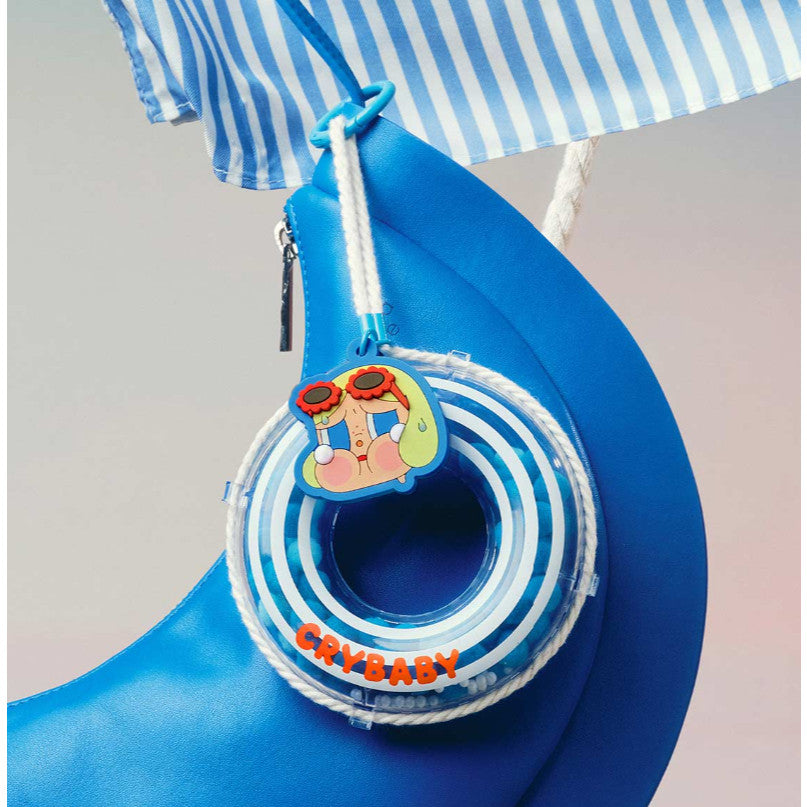 [100% Authentic] Crybaby Vacation Mode On Series Swimming Tube Plush Pendant
