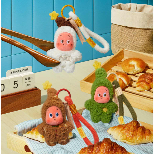 [100% Authentic] Twinkle Twinkle Savor the Moment Series-Fresh-Baked Mini Cookies Plush Pendant