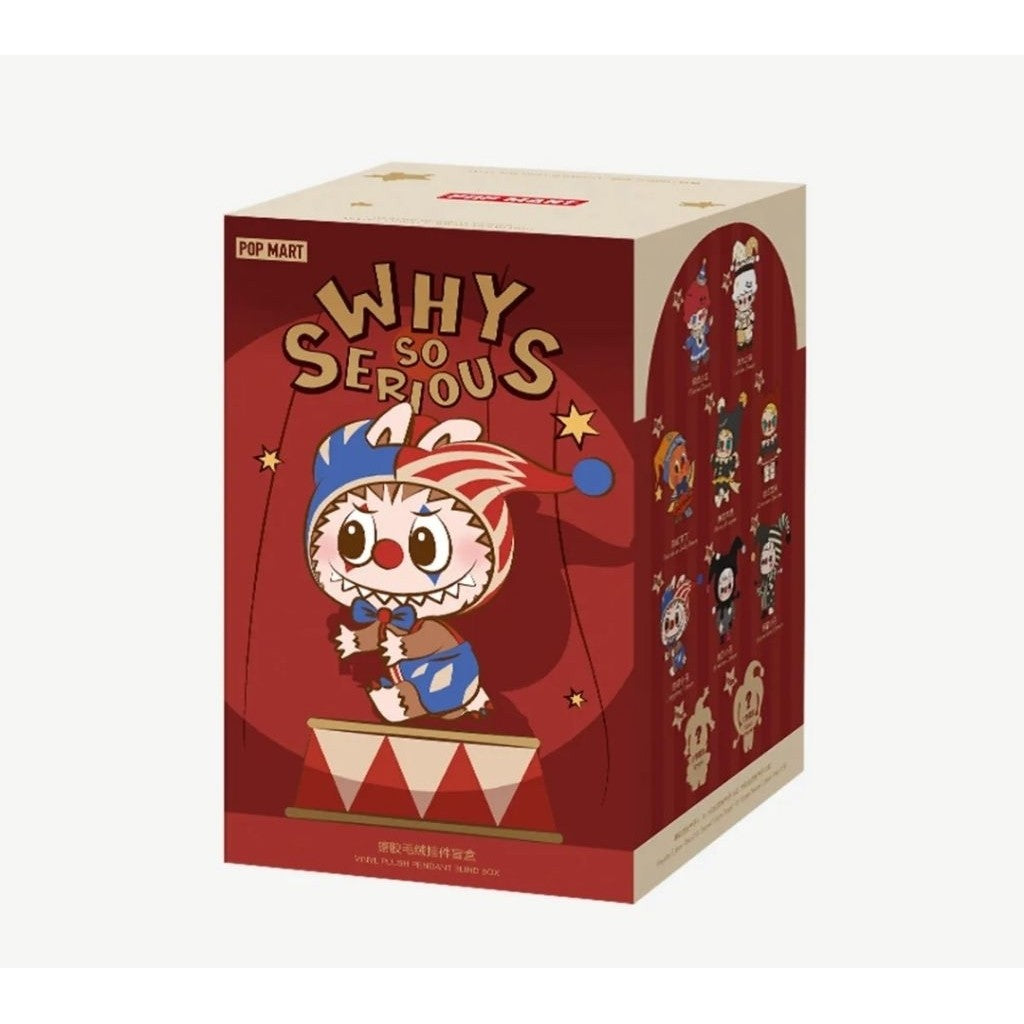 [100% Authentic] WHY SO SERIOUS Series Vinyl Plush Pendant