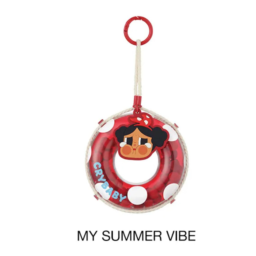 [100% Authentic] Crybaby Vacation Mode On Series Swimming Tube Plush Pendant