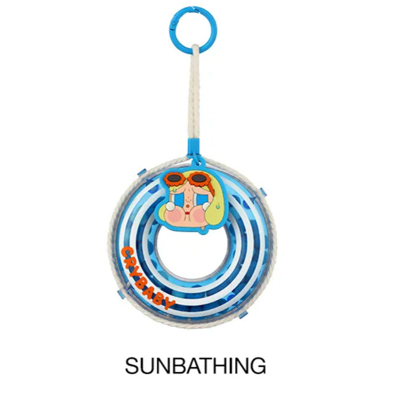 [100% Authentic] Crybaby Vacation Mode On Series Swimming Tube Plush Pendant