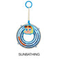 [100% Authentic] Crybaby Vacation Mode On Series Swimming Tube Plush Pendant