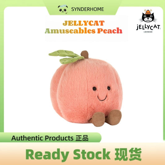 [100% Authentic] JELLYCAT Amuseables Peach Plush Doll
