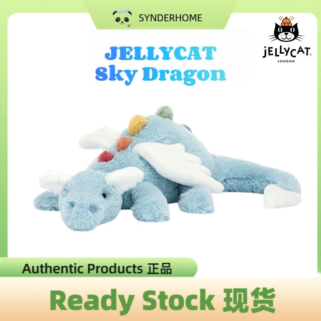 [100% Authentic] JELLYCAT Sky Dragon Plush Doll