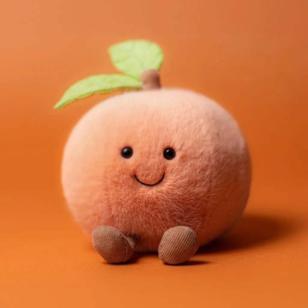 [100% Authentic] JELLYCAT Amuseables Peach Plush Doll