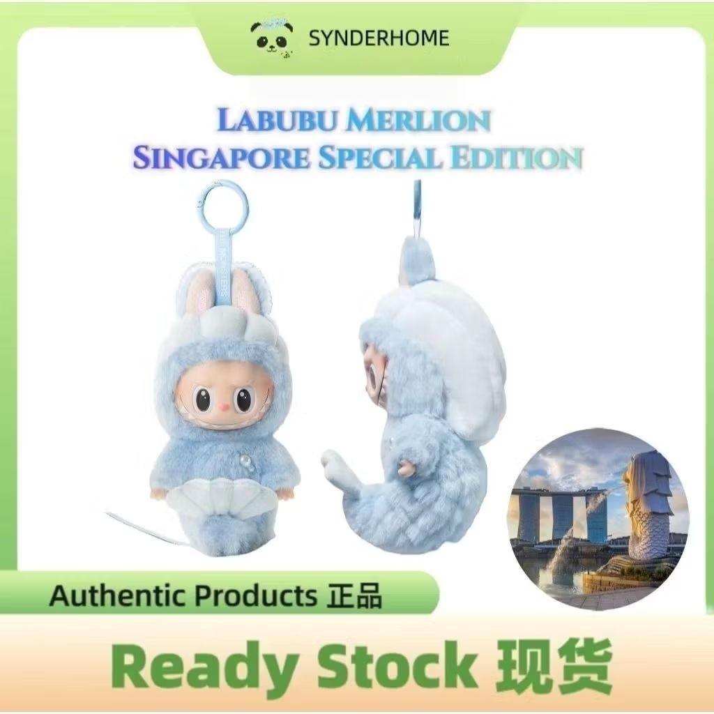 [100% Authentic] Labubu Hide and Seek Singapore Exclusive Limited Edition Plush Pendant