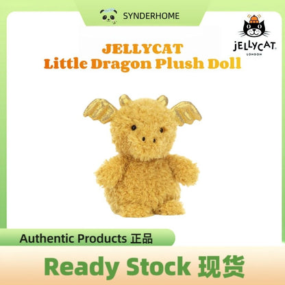[100% Authentic] JELLYCAT Little Gold Dragon Plush Doll