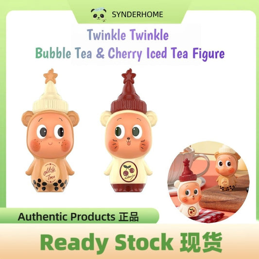 [100% Authentic] Twinkle Twinkle Bubble Tea and Cherry Iced Tea Figure