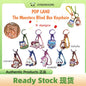 [100% Authentic] POP LAND The Monsters Blind Box Packet Keychain Labubu Zimomo Mokoko fall into sweaters series