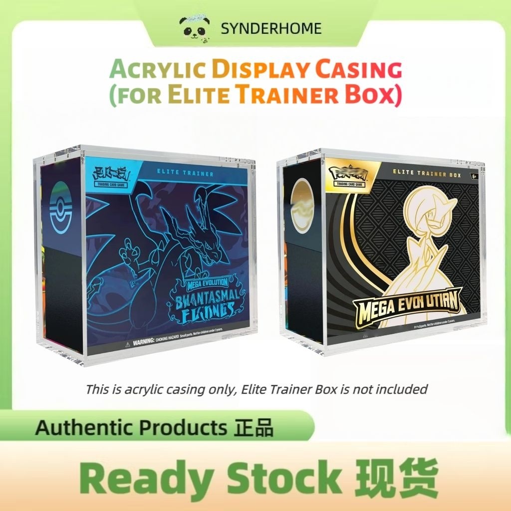 Pokemon TCG - Acrylic Display Casing for Elite Trainer Box