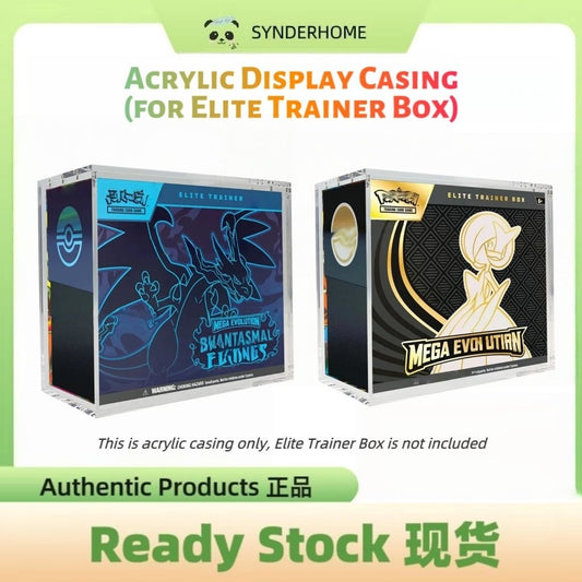 Pokemon TCG - Acrylic Display Casing for Elite Trainer Box