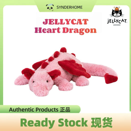 [100% Authentic] JELLYCAT Heart Dragon Plush Doll